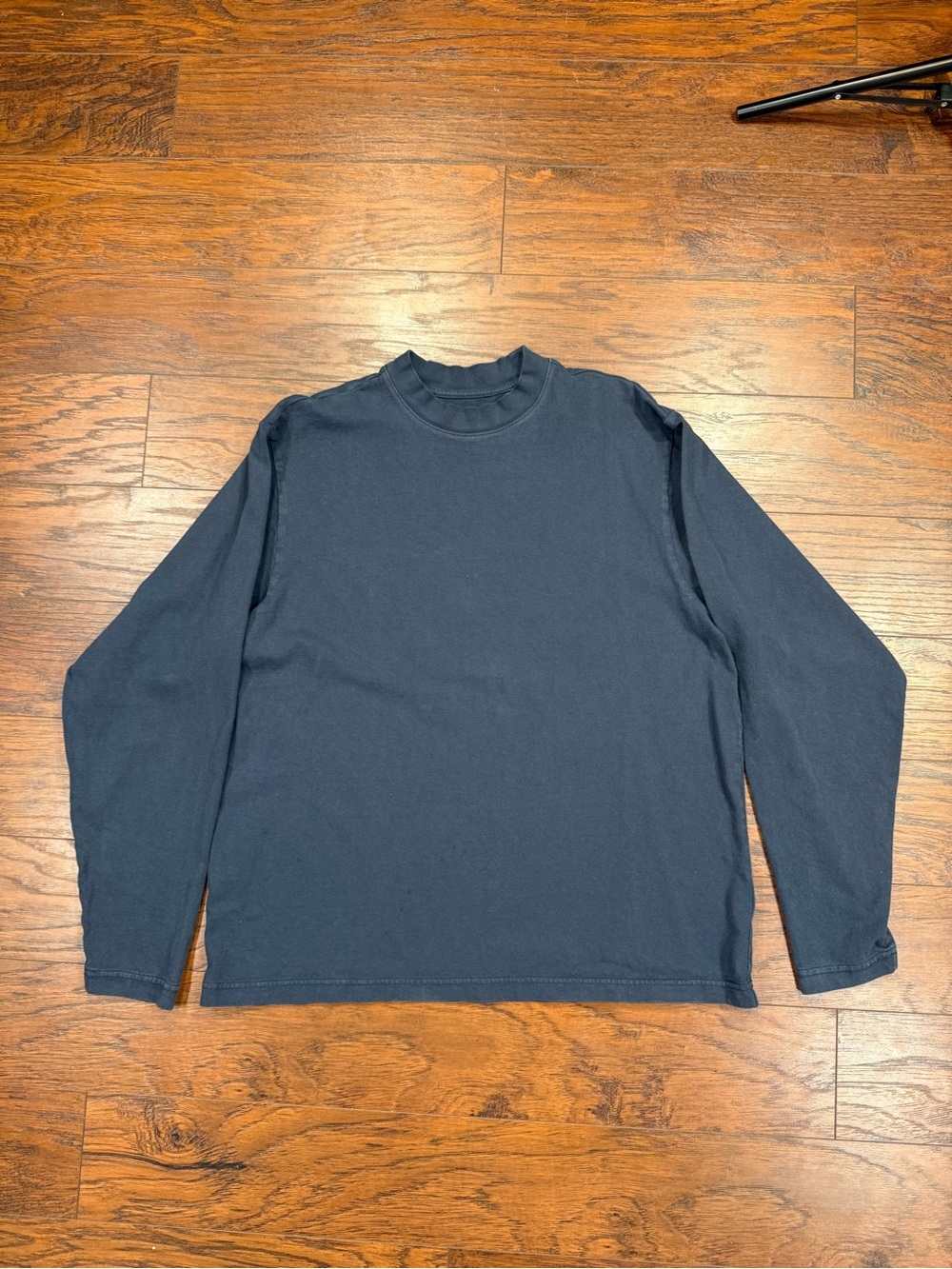 Yeezy GAP Dark Navy Long Sleeve Crewneck